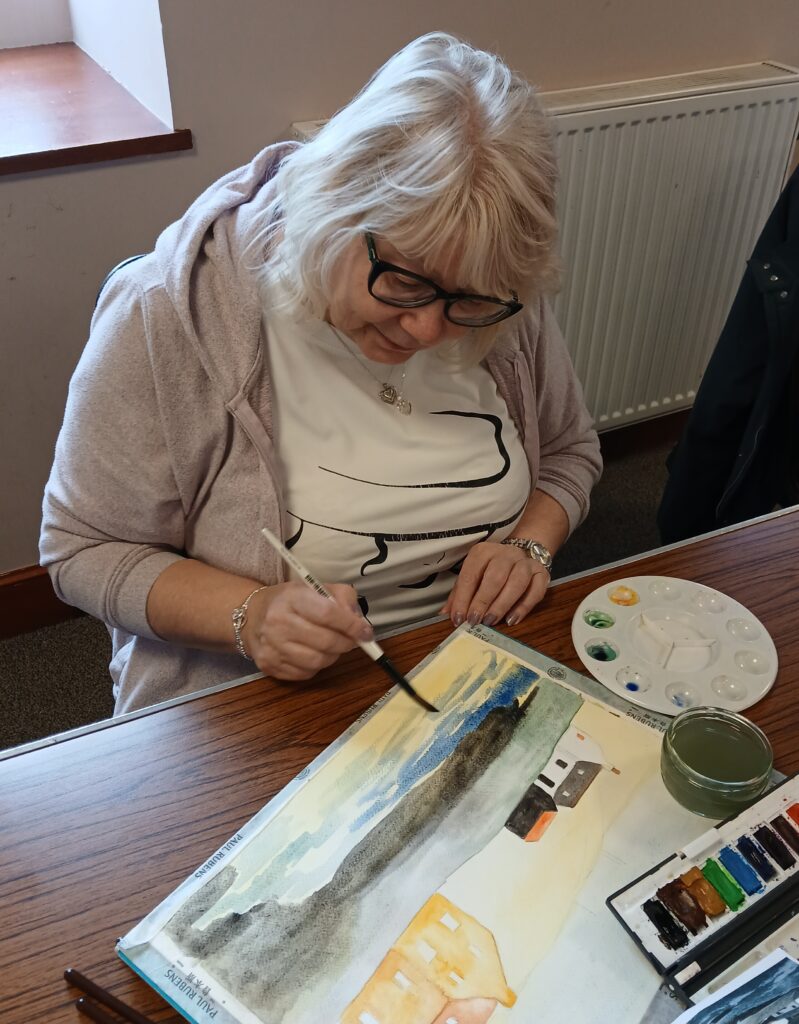 Painting into Autumn